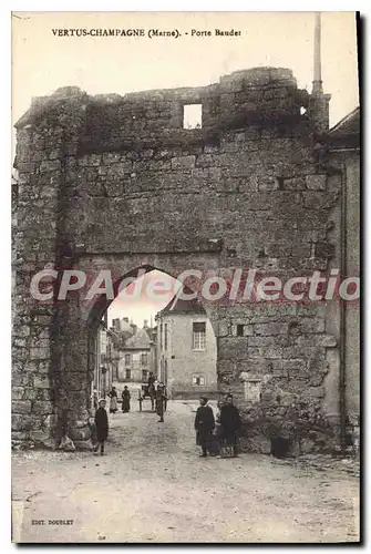 Ansichtskarte AK Vertus Champagne Porte Baudet