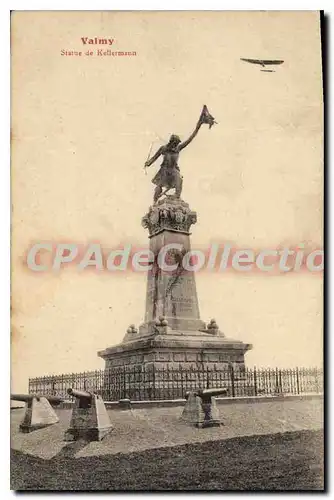 Cartes postales Valmy Statue De Kellermann