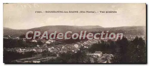 Cartes postales BOURBONNE Les Bains Vue Generale
