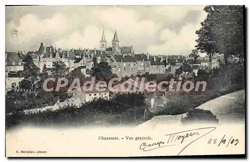 Cartes postales Chaumont Vue Generale