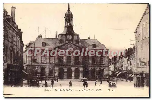 Cartes postales Chaumont L'Hotel De Ville