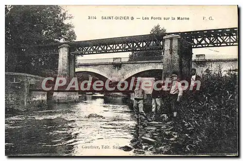 Cartes postales Saint Dizier Les Ponts Sur Marne