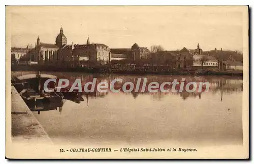 Ansichtskarte AK Chateau Gontier L'Hopital Saint Julien