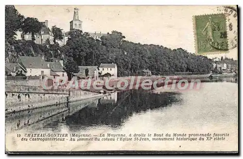 Cartes postales Chateau Gontier La Mayenne