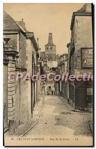 Cartes postales Chateau Gontier Rue De La Poste