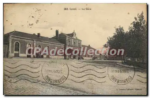 Cartes postales Laval La Gare