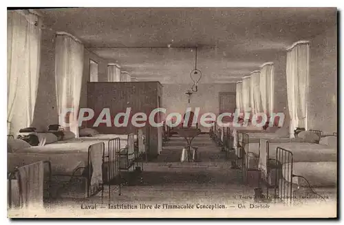 Cartes postales Laval Institution Libre De I'Immaculee conception dortoir