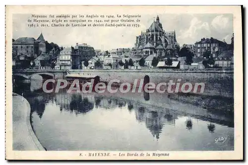 Cartes postales Mayenne Les Bords De La Mayenne