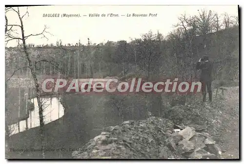 Ansichtskarte AK Saulges Mayenne Vallee De I'Erve Le Nouveau Pont