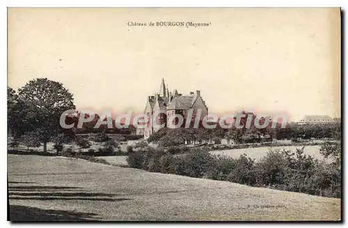 Ansichtskarte AK Chateau De Bourgon