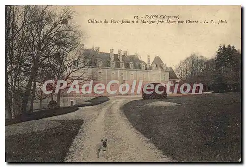 Ansichtskarte AK Daon Chateau Du Port Joulain A Marigne