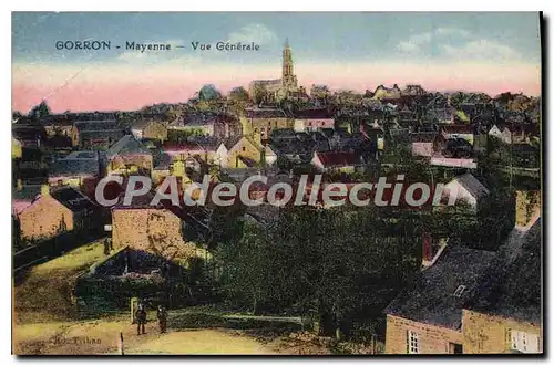 Ansichtskarte AK Gorron Mayenne Vue Generale