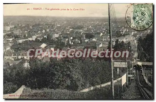 Cartes postales Nancy Vue Generale Prise De La cure D'Air