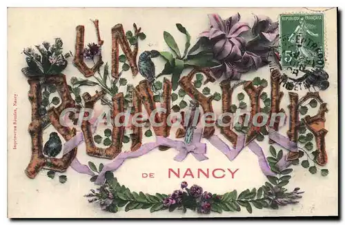 Cartes postales un bonsoir de Nancy