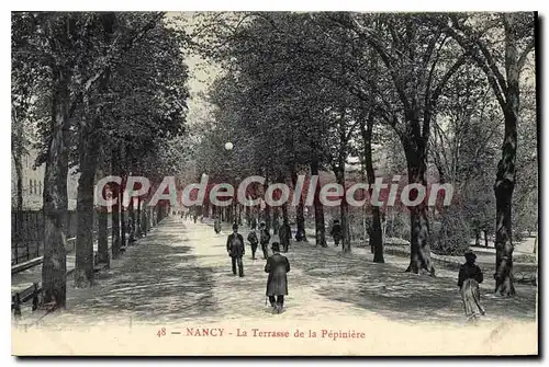 Cartes postales Nancy La Terrasse De La Pepiniere