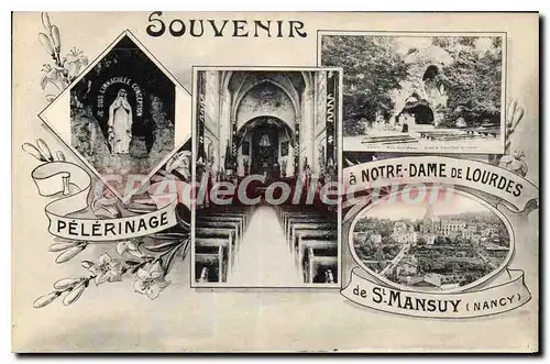 Cartes postales Nancy Pelerinage St Mansuy