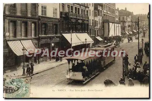 Cartes postales Nancy Rue Saint Jean Point Central Tramway