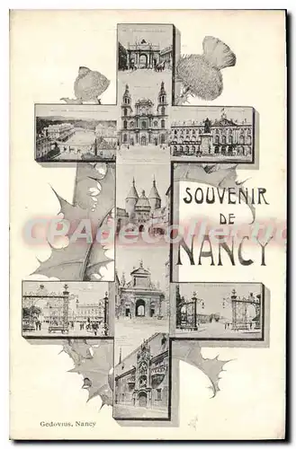 Ansichtskarte AK Souvenir De Nancy