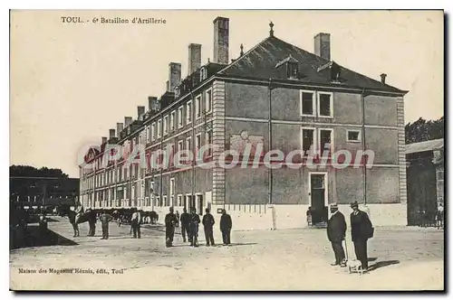 Cartes postales Toul 6�me Bataillon D'Artillerie