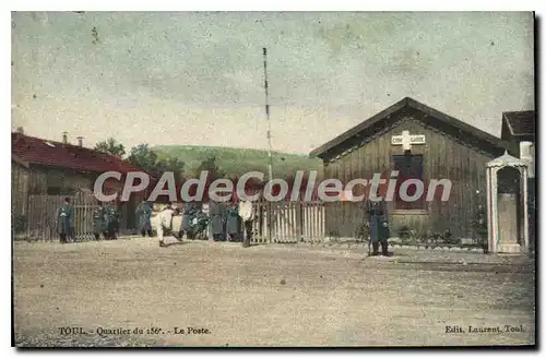 Cartes postales TOUL Quartier Du 156�me Le Poste