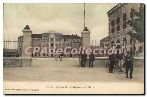 Cartes postales TOUL Caserne Du 39�me Regiment D'Artillerie