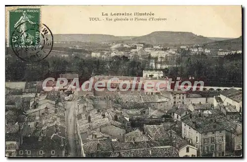 Cartes postales TOUL Vue Generale Et Plateau D'Ecrouves