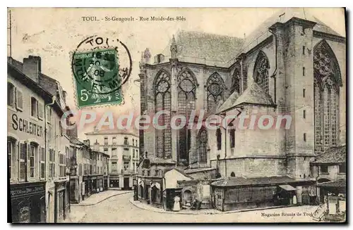 Cartes postales Toul St Gengoult Rue Muids Des Bl�s