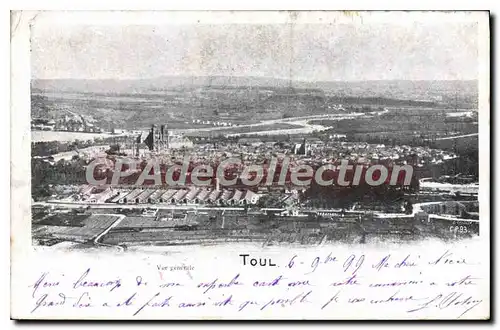 Cartes postales Toul Vue Generale