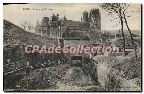 Cartes postales Toul Vue Sur Les Remparts