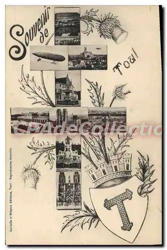 Cartes postales Souvenir De Toul