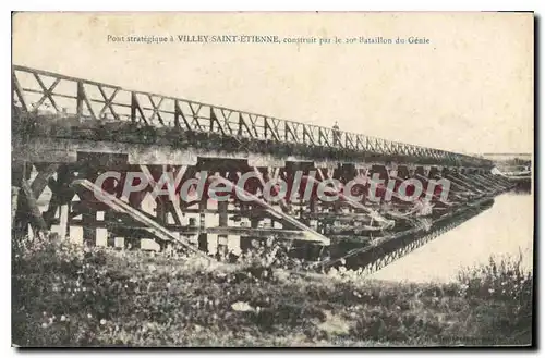 Ansichtskarte AK Villey Saint Etienne pont Construit par le 20�me g�nie