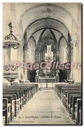 Cartes postales Saint Bresson Interieur De I'Eglise