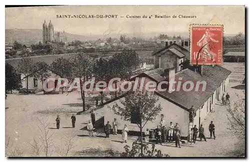 Cartes postales Saint Nicolas Du Port Cuisines 4�me Chasseurs