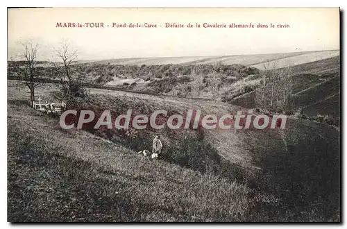 Cartes postales Mars La Tour Fond De La Cuve Defaite De La Cavalerie