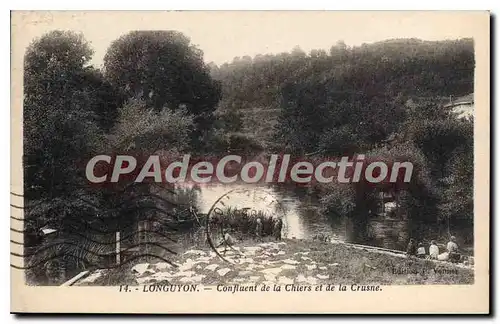 Cartes postales Longuyon Confluent De La Chiers Et De La Crusne