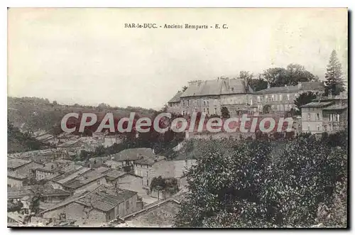 Cartes postales Bar Le Duc Anciens Remparts