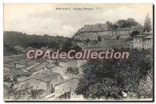 Cartes postales Bar Le Duc Anciens Remparts