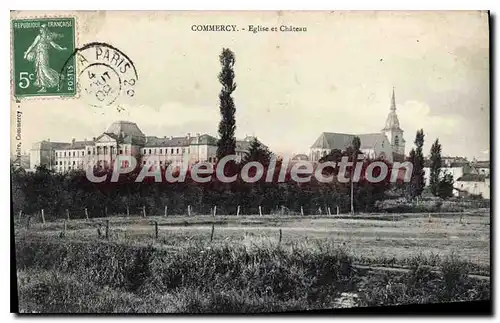 Cartes postales Commercy Eglise Et Chateau