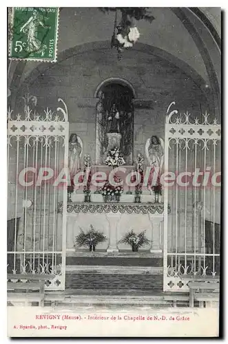 Cartes postales Revigny Interieur De Ia chapelle