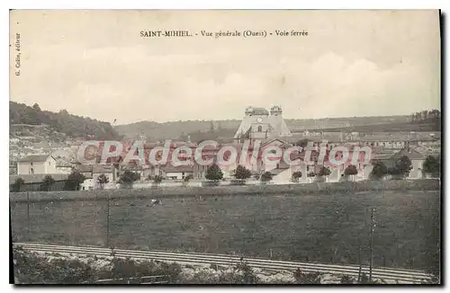 Cartes postales Saint Mihiel Vue Generale Voie Ferree