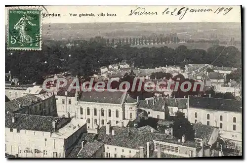 Cartes postales Verdun Vue Generale Ville Basse