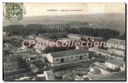 Cartes postales Verdun Quartier D'Anthouard