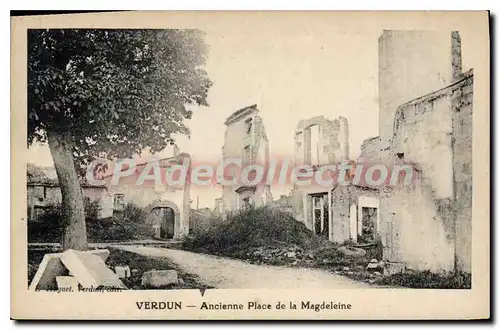 Cartes postales Verdun Ancienne Place De La Magdeleine