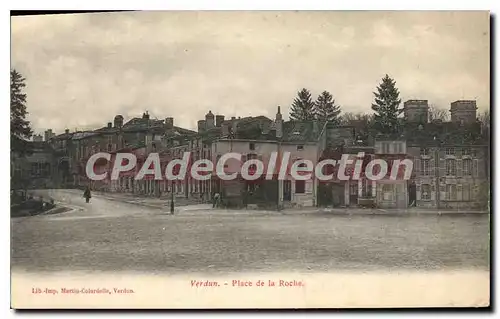 Cartes postales Verdun Place De La Roche