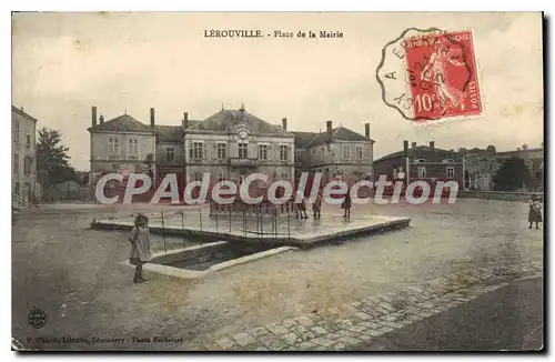 Cartes postales Lerouville Place De La Mairie