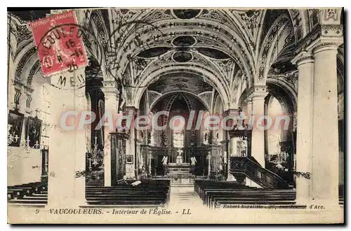 Ansichtskarte AK Vaucouleurs Interieur De I'Eglise