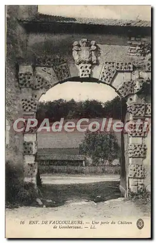 Cartes postales Vaucouleurs Une Porte Du Ch�teau de Gombervaux