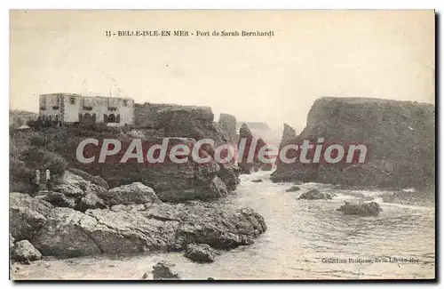 Cartes postales Belle Isle en Mer Fort de Sarah Bernhardt