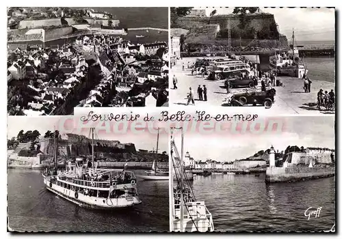 Moderne Karte Souvenir de Belle Ile en Mer