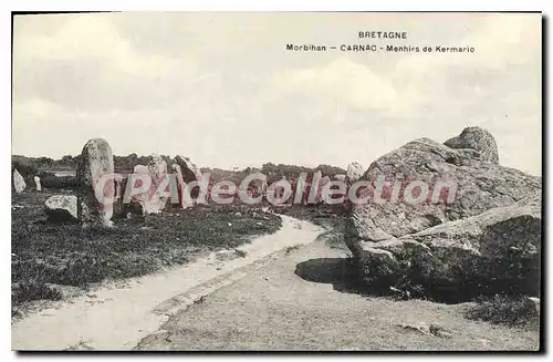 Cartes postales Carnac Menhirs De Kermario